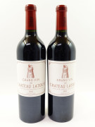 6 bouteilles CHÂTEAU LATOUR 2002 1er GC Pauillac (1 bouchon léger enfoncé)