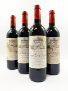 12 bouteilles CHÂTEAU LEOVILLE LAS CASES 1998 2è GC Saint Julien (étiquettes très abimées) Caisse bois d'origine (abimée)