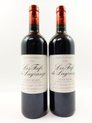 5 bouteilles LES FIEFS DE LAGRANGE 2004 Saint Julien (étiquettes léger abimées)