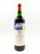 1 bouteille CHÂTEAU MOUTON ROTHSCHILD 1984 1er GC Pauillac (légèrement bas, étiquette fanée