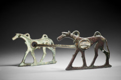 MORS AUX CHEVAUX EN BRONZE  Luristan, vers le 8e siècle av.J.C