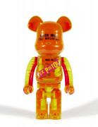 MEDICOM x Sex Pistols  Be@rbrick 1000% / Never Mind the Bollocks Here's the Sex Pistols / Clear ver. ABS peint et moulé