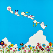 Takashi MURAKAMI (Japonais - Né en 1962) Planet 66 : Summer Vacation - 2004 Impression offset en couleurs