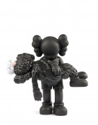 KAWS (Américain - Né en 1974) Gone (black) - 2019 Vinyle peint