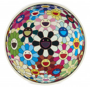 Takashi MURAKAMI (Japonais - Né en 1962) Flowerball Blood (D ) V - 2007 Lithographie Offset