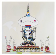 Takashi MURAKAMI (Japonais - Né en 1962) Reversed Double Helix x Mega Power - 2005 Lithographie Offset