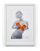 Bert STERN 1929-2013 Marilyn Orange Wink Roses - 2012 Tirage pigmentaire