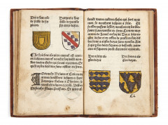 [PRINSAULT, (Clément) ?]  Les Blason des Armes, avec les armes des princes & seigneurs de France, et des XVII. royaulmes chrestiens.