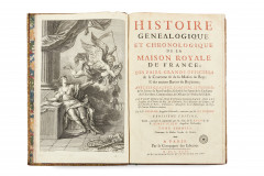 ANSELME (père)  Histoire généalogique et chronologique de la maison royale de France, des pairs, grands officiers de la Couronne & d...