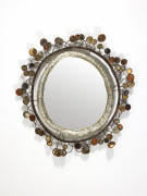 Line VAUTRIN 1913-1997 Miroir «Sequins» - circa 1960