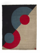 Sonia DELAUNAY (d’après un carton de) 1885-1979 Tapis «Diagonale» - 1966