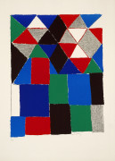 Sonia DELAUNAY (Gradijsk, 1885 - Paris, 1979) Scottish - circa 1970