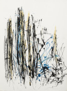 Joan MITCHELL (Américaine, 1925 - 1992) Trees - 1992 (jaune et bleu) Lithographie en couleurs