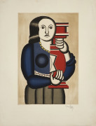 Fernand LEGER (d'après)  La femme à la cruche - 1928 Aquatinte en couleurs exécutée par Jacques Villon