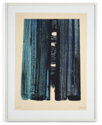 Pierre SOULAGES (Français, Né en 1919) Lithographie n°42 - 1979 Lithographie en couleurs sur Vélin d'Arches