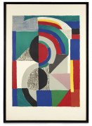 Sonia DELAUNAY (Ukrainienne, 1885 - 1979) Icône - circa 1965 Lithographie en couleurs