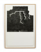 Eduardo CHILLIDA (1924-2002) Hildokatu III - 1981 Eau-forte en noir sur Rives