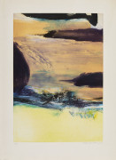 ZAO WOU- KI (Chinois, 1920 - 2013) Gravure 254 - 1974 Eau-forte et aquatinte en 6 couleurs