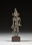 STATUETTE DE VAJRAPANI EN BRONZE, Tibet, XIIe siècle