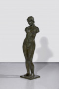 Aristide MAILLOL 1861-1944 Harmonie, premier état Bronze à patine verte et nuances brunes