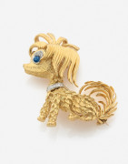 KUTCHINSKY  Broche "Chien"