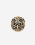 Paul ROBIN (attribuée à)  Broche Hibou