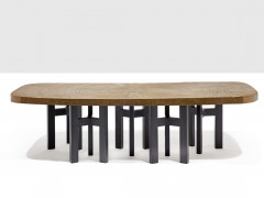 Ado CHALE Né en 1928 Grande table «Goutte d’eau» - 2012