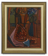 Francisco BORES 1898 - 1972 Nature morte aux cerises - 1944 Huile sur toile