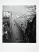 Willy RONIS 1910 - 2009 La petite ceinture depuis la rue de Ménilmontant - Paris, 1948 Épreuve argentique (c. 1990)