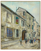 Maurice UTRILLO 1883 - 1955 Ancien atelier d'Utrillo à Montmartre ou Rue Cortot à Montmartre - circa 1931-1932 Huile sur toile