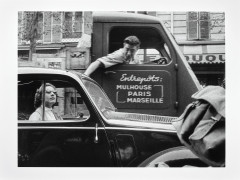 Willy RONIS 1910 - 2009 Le baratin - Paris, 1956 Épreuve argentique (c. 1990)