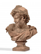 Jean-Baptiste CARPEAUX Valenciennes,1827 - Courbevoie,1875 Rieur napolitain n° 1 Terre cuite patinée