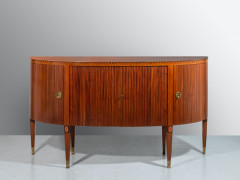 Paolo BUFFA 1903-1970 Commode demi-lune - 1955