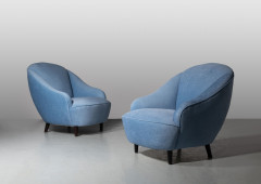 Gio PONTI 1891-1979 Paire de fauteuils - 1938