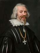 Michiel Jansz. van MIEREVELT Delft, 1567 - 1641 Portrait d'un chevalier de l'ordre de Malte Huile sur panneau