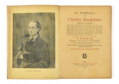 [BAUDELAIRE].- MALLARMÉ (Stéphane) Le Tombeau de Charles Baudelaire. Paris, Bibliothèque artistique et littéraire (éditions de " La...