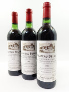 12 bouteilles CHÂTEAU BELAIR 1981 1er GCC (B) Saint Emilion (5 base goulot