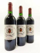 7 bouteilles CHÂTEAU FOURCAS HOSTEN 1994 Listrac Médoc (étiquettes fanées