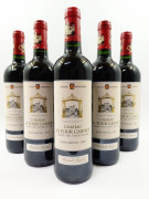 5 bouteilles CHÂTEAU LA TOUR CARNET 2005 4è GC Haut Médoc