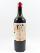 1 bouteille CHÂTEAU LATOUR 1918 1er GC Pauillac (entre mi et haute épaule