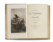 LOUŸS (Pierre) La Femme et le pantin. Roman espagnol. Paris, Mercure de France, 1898.