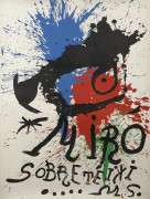 Joan MIRÓ (1893 - 1983) Sobreteixims – 1973 Lithographie en couleurs