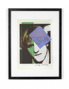 Andy WARHOL (1928 - 1987) Gérard Depardieu - 1986 Sérigraphie en couleurs