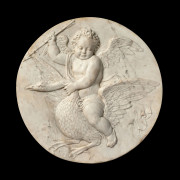 ¤ FRANCE OU ITALIE, FIN DU XVIe-XVIIe SIÈCLE Cupidon et un cygne