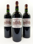 8 bouteilles CHÂTEAU COS D'ESTOURNEL 2004 2è GC Saint Estèphe (2 contre étiquettes tachées)