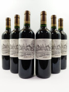 6 bouteilles CHÂTEAU DURFORT VIVENS 2009 2è GC Margaux (1 étiquette léger griffée)