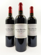 12 bouteilles CHÂTEAU HAUT BAILLY 2006 CC Pessac Léognan (étiquettes légér tachées)