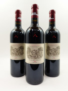 9 bouteilles CHÂTEAU LAFITE ROTHSCHILD 2008 1er GC Pauillac
