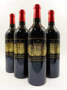 4 bouteilles CHÂTEAU PALMER 2007 3è GC Margaux