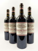 4 bouteilles CHÂTEAU TROPLONG MONDOT 2011 1er GCC (B) Saint Emilion (1 étiquette léger tachée)